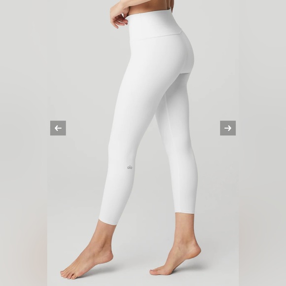 ALO Yoga Pants - Alo Yoga 7/8 High-Waist Airbrush Legging